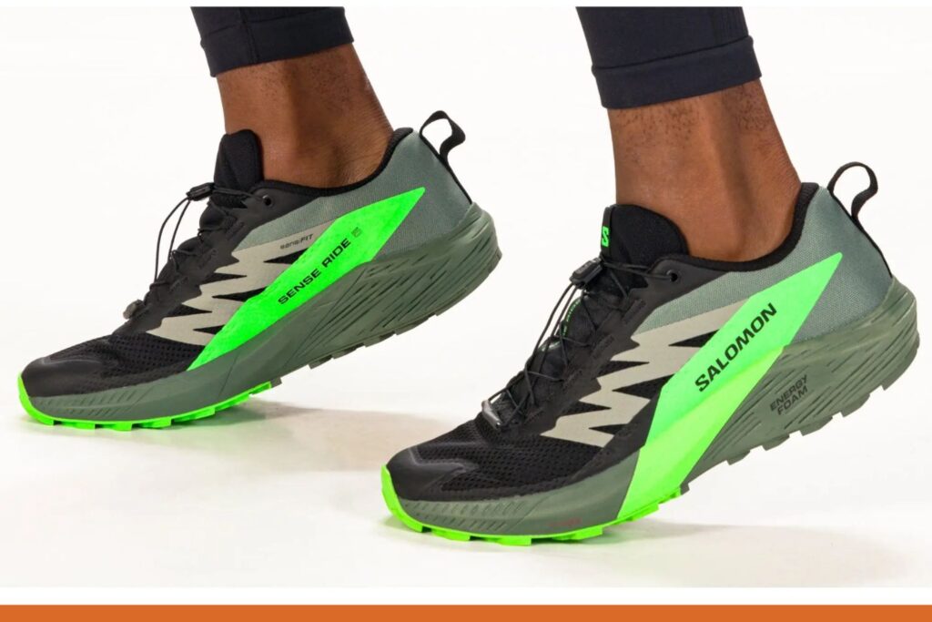 Salomon Sense Ride 5 porté