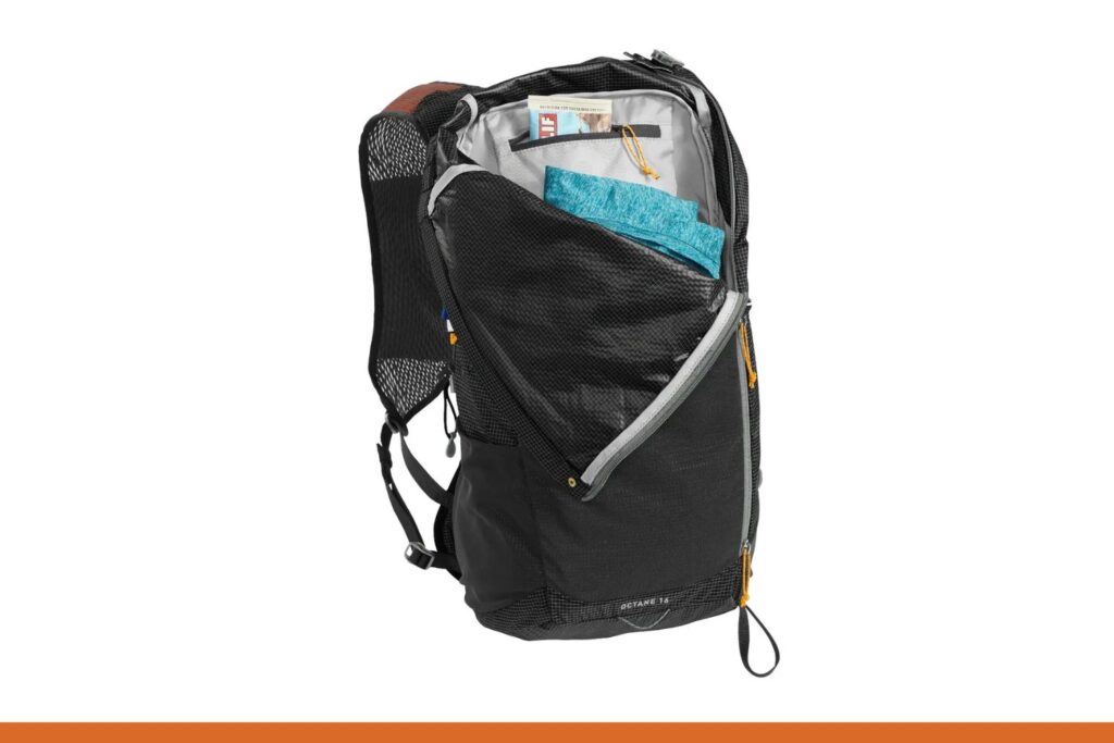 gilet Camelbak Octane 16  ouvert