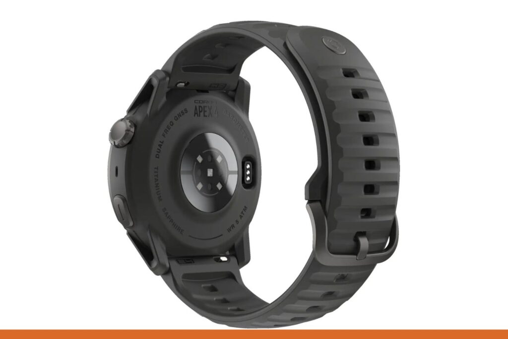 coros apex 4 capteur