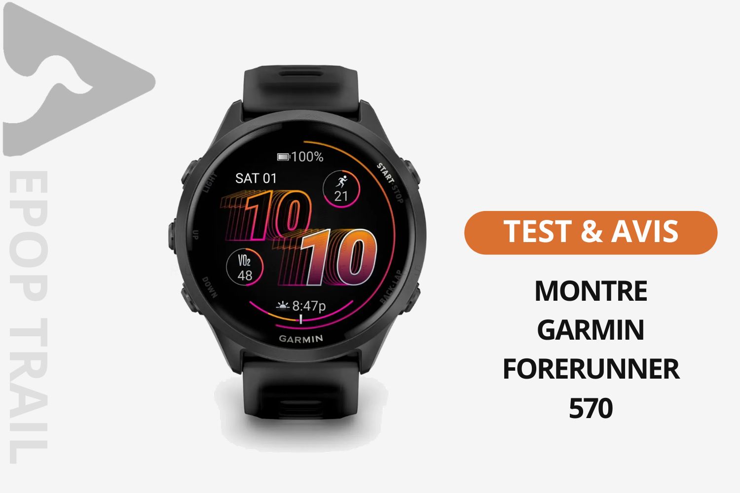 Garmin Forerunner 570 test