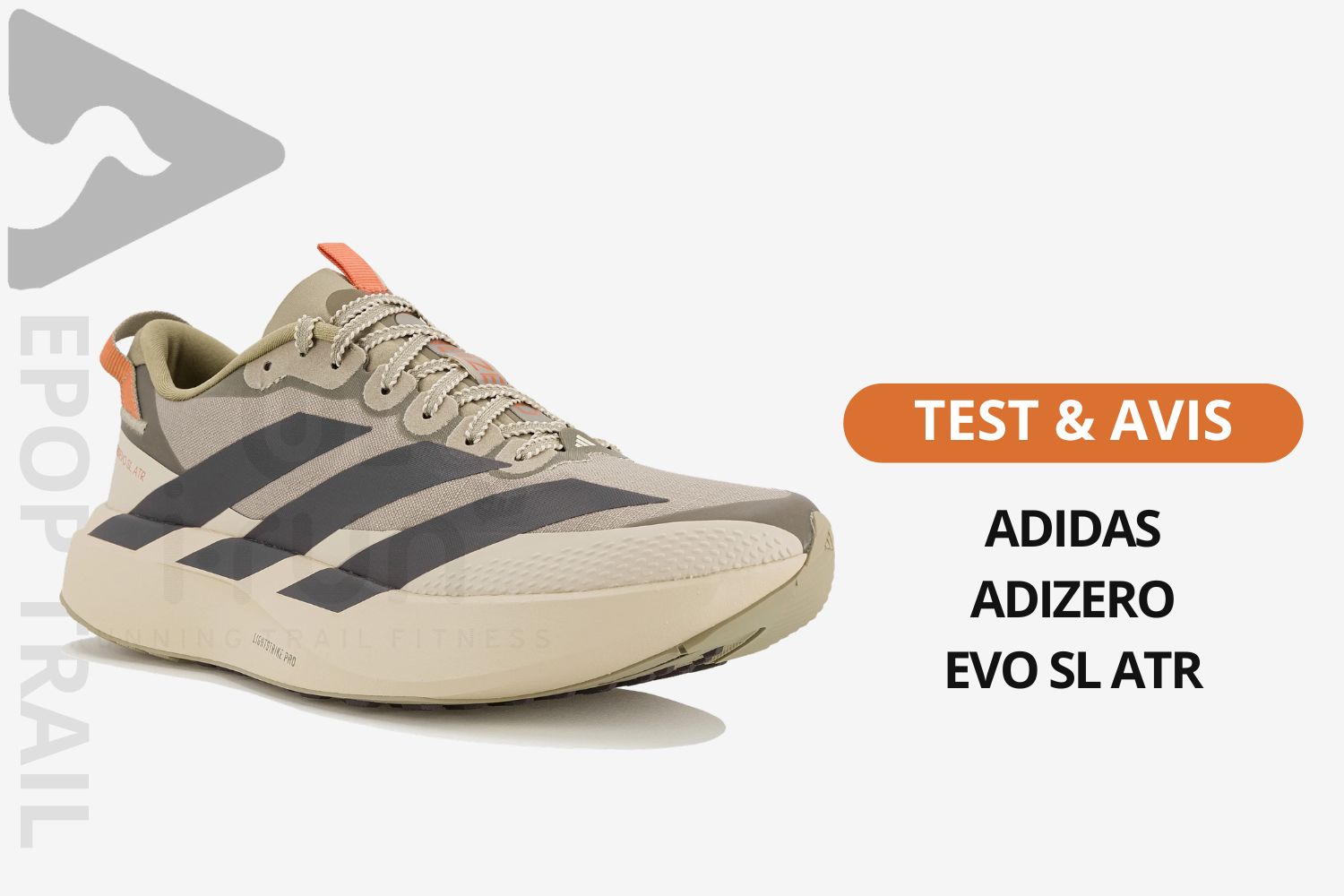 Adidas Adizero Evo SL ATR semelle test