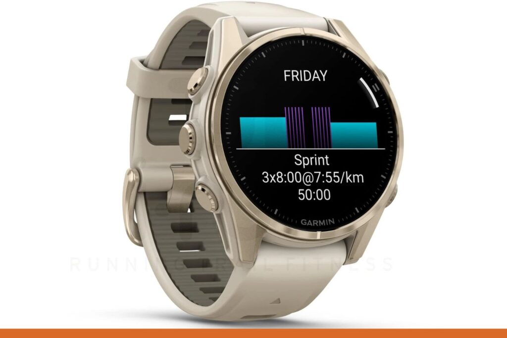 Garmin Fenix 8 AMOLED ecran