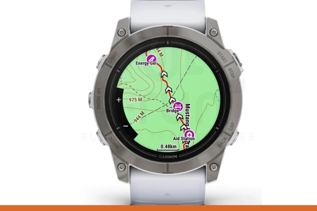 Garmin EPIX Pro Gen 2 maps blanche