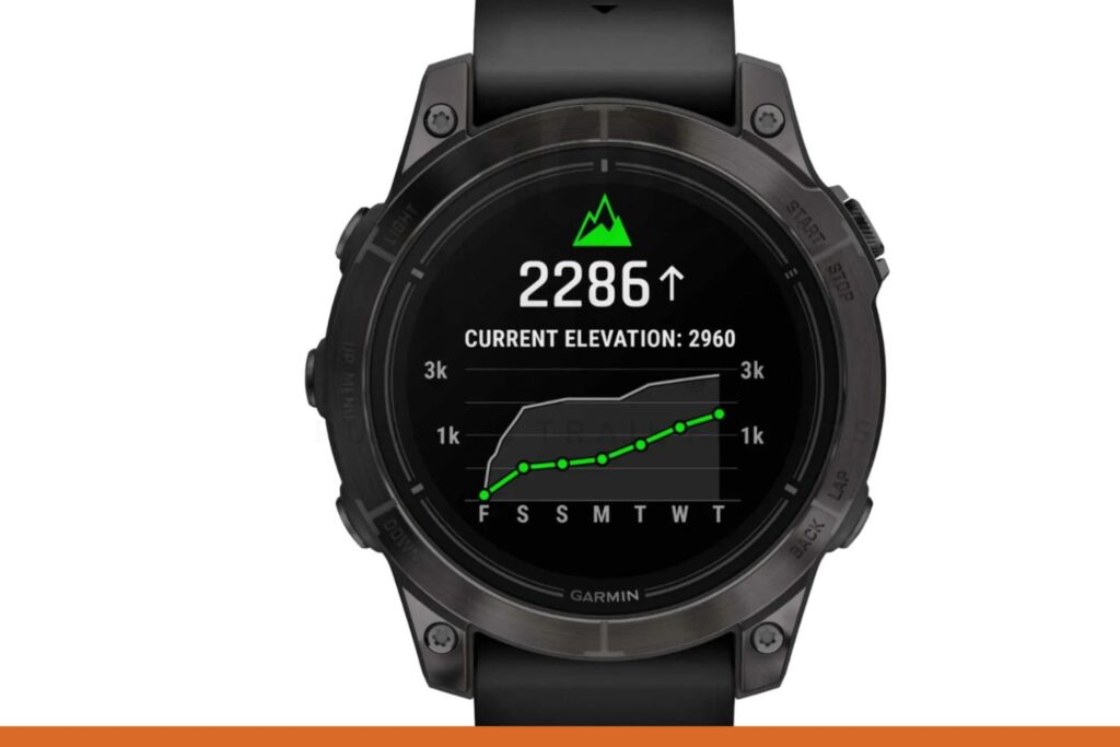 Garmin EPIX Pro Gen 2 denivelé