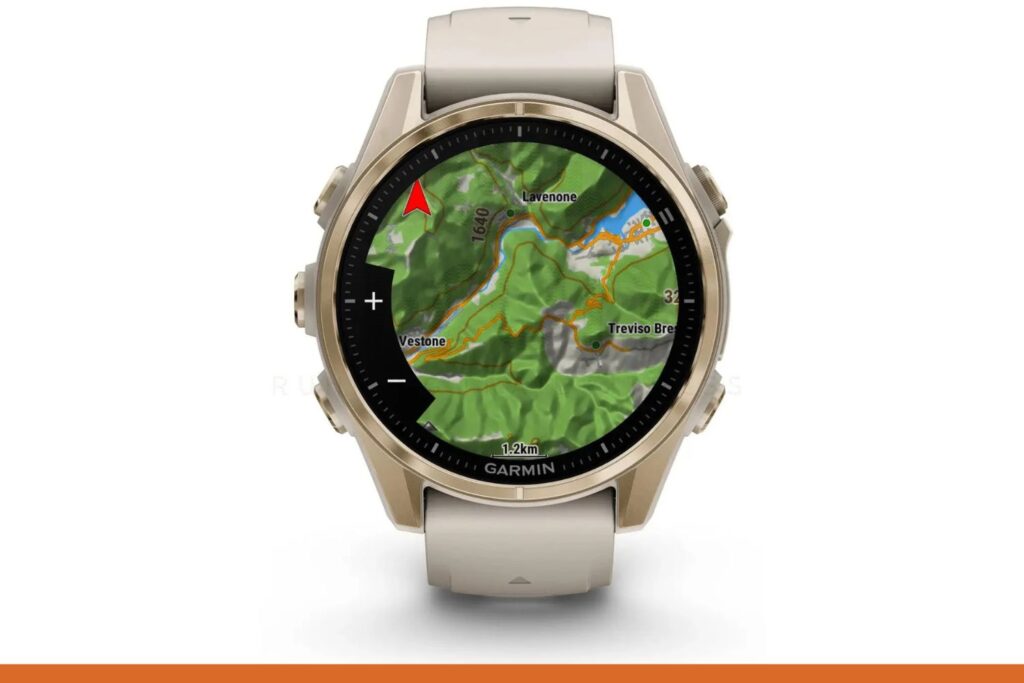 Garmin Fenix 8 AMOLED carte
