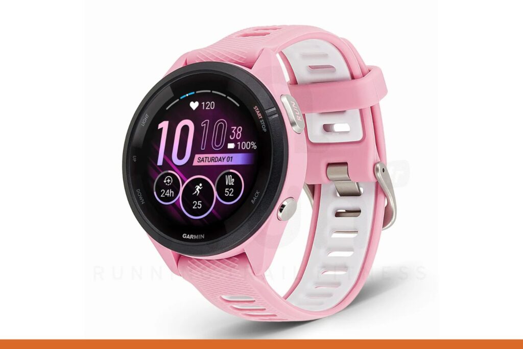 Garmin Forerunner 265 coté