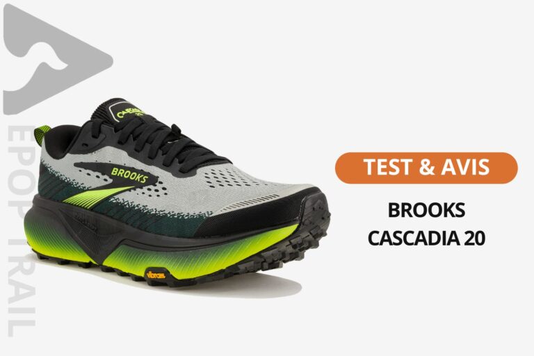 Brooks Cascadia 20 semelle test