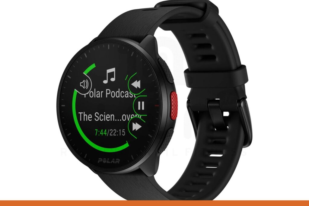 Polar Pacer ecran